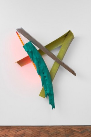 Mark Handforth , Green Streak, 2018, Modern Art
