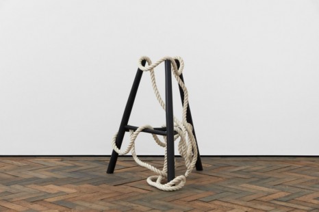 Ricky Swallow , Standing Form with Rope ('A' Stool), 2020 , Modern Art