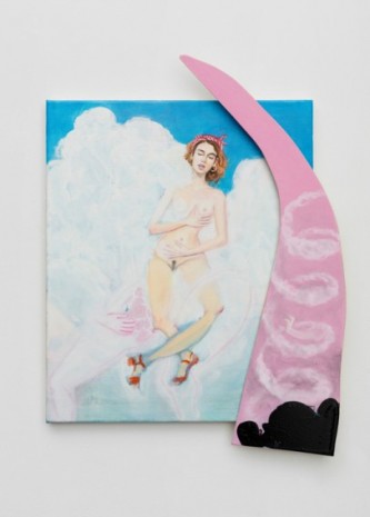 Madeleine Roger-Lacan, Faire l’amour avec un nuage, plaisir et chute, 2021 , galerie frank elbaz