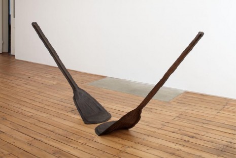 Evan Holloway, Two Brooms, 2012, The Approach