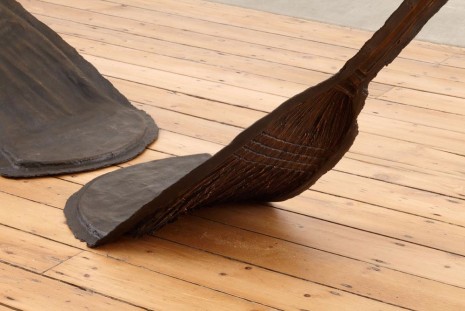 Evan Holloway, Two Brooms (detail), 2012, The Approach