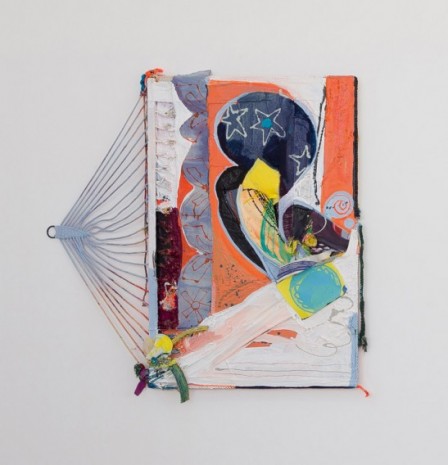 Rachel Eulena Williams, Orange Velvet Rope, 2021 , The Modern Institute