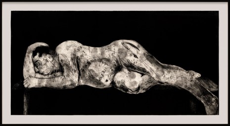William Kentridge, Sleeper - Black, 1998 , Marian Goodman Gallery
