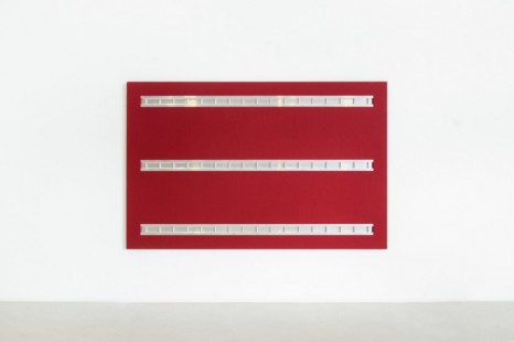 Fabrice Gygi, Strap paint, 2009, Galerie Chantal Crousel