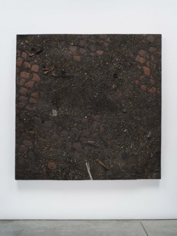 Boyle Family, Study of Cobbles, with Mud, Stones and Debris, Lorrypark Series, 1974 , Luhring Augustine