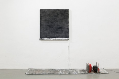 Pier Paolo Calzolari , Untitled (Black Salt), 1986 , Cardi Gallery