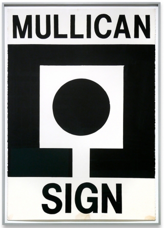 Matt Mullican, Untitled (Mullican poster: Sign), 1979/80, Capitain Petzel