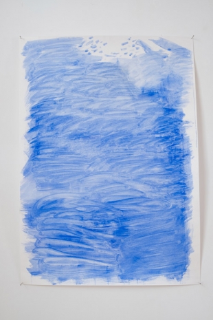 Daniele Formica, Water (big blue), 2021, Ellen de Bruijne PROJECTS