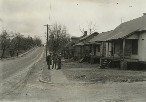 Lewis Hine, Homes of colored workers in High Point, North Carolina, 1936-37 , , Howard Greenberg Gallery