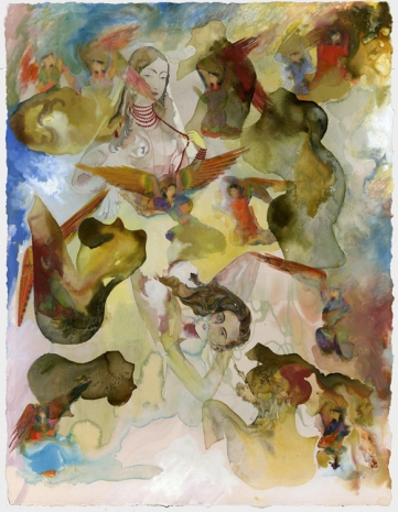 Shahzia Sikander , Empire Follows Art: States of Agitation 10, 2020 , Esther Schipper