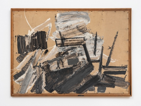 Gustav Metzger, Untitled Painting (Abstract), c. 1958-9 , Hauser & Wirth Somerset