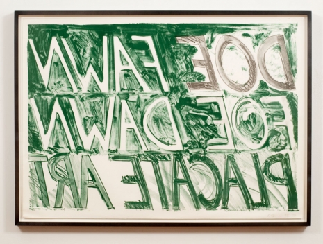 Bruce Nauman, Doe Farm, 1973, Mai 36 Galerie