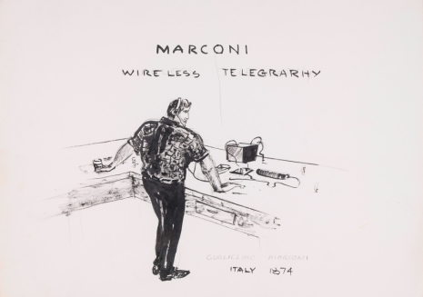 William Wegman , Marconi, 1974, Mai 36 Galerie