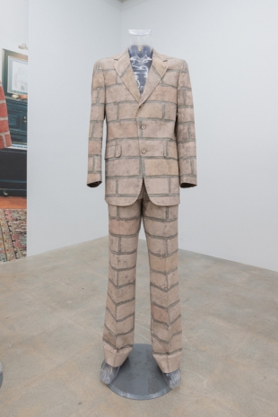 Adelle Lutz, Urban Camouflage Clothing: Brick Suit, 1986, Nonaka-Hill