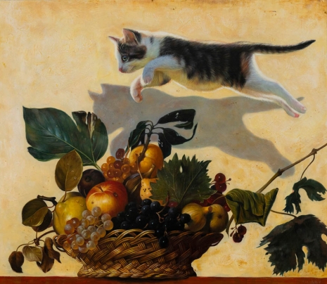 Marc Dennis, Caravaggio's Cat, 2021 , GAVLAK