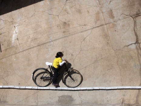 Robin Rhode, Parabolic Bike, 2009-2021 , Lehmann Maupin