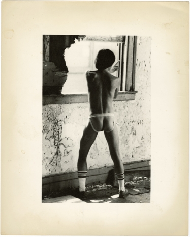 Alvin Baltrop, The Piers (man wearing jockstrap), n.d. (1975-1986) , Galerie Buchholz