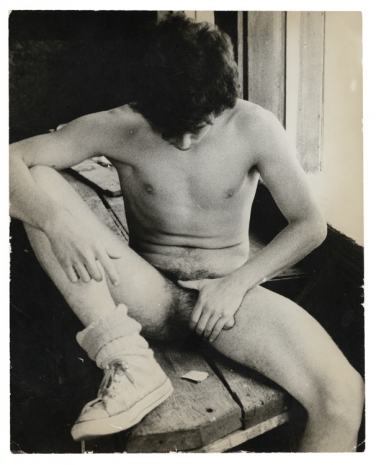 Alvin Baltrop, The Piers (man sitting, looking down), n.d. (1975-1986) , Galerie Buchholz