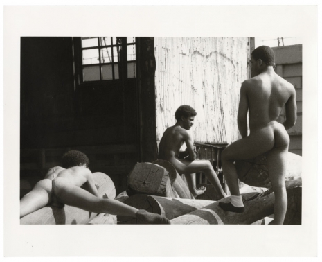 Alvin Baltrop, The Piers (three men on dock), n.d. (1975-1986) , Galerie Buchholz
