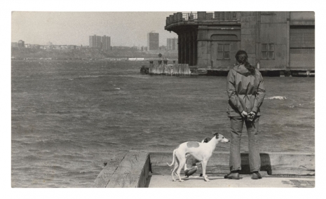 Alvin Baltrop, The Piers (man with two dogs, looking across water), n.d. (1975-1984) , Galerie Buchholz