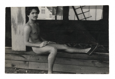 Alvin Baltrop, The Piers (man sitting with leg extended), n.d. (1975-1986), Galerie Buchholz