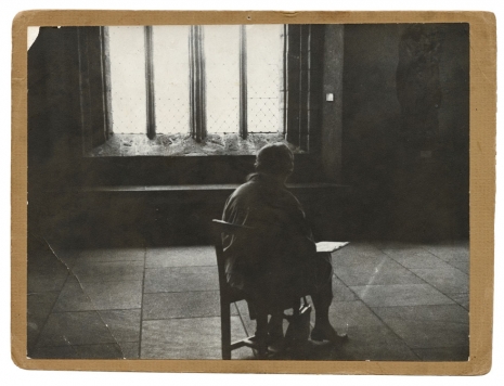 Alvin Baltrop, Seated figure at The Cloisters, 1965 , Galerie Buchholz