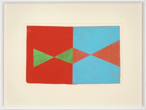 Lukas Duwenhögger , “Diamond Shapes in Advance”, 1977 , Galerie Buchholz