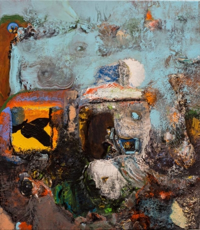 Jorge Queiroz, What rhymes with orange, 2019 , Galerie Nathalie Obadia