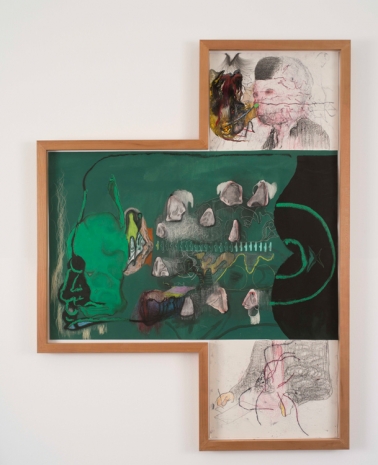 Jorge Queiroz, Proof (triptyque), 2017 , Galerie Nathalie Obadia