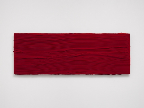 Jason Martin, Untitled (Quinacridone scarlet), 2021, Lisson Gallery