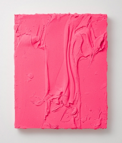 Jason Martin, Untitled (Fluorescent pink / Titanium white), 2021 , Lisson Gallery