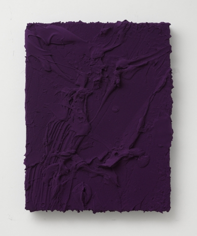 Jason Martin, Untitled (Cobalt violet), 2021, Lisson Gallery