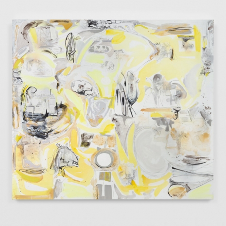 Suzanne McClelland, PLAYLIST: who’s afraid of Yellows, 2021 , Marianne Boesky Gallery