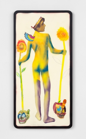 Alessandro Pessoli, Sunflower Angel, 2021 , Anton Kern Gallery