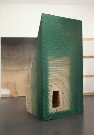 Michael DeLucia, Projection (green), 2012, Galerie Nathalie Obadia
