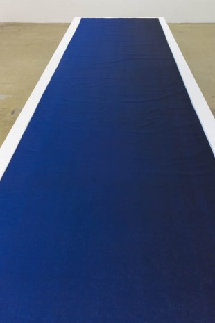 Willem de Rooij, Blue	 to Black, 2012, Galerie Chantal Crousel