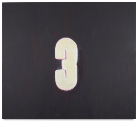 Luc Tuymans, Numbers (Three), 2020 , Zeno X Gallery