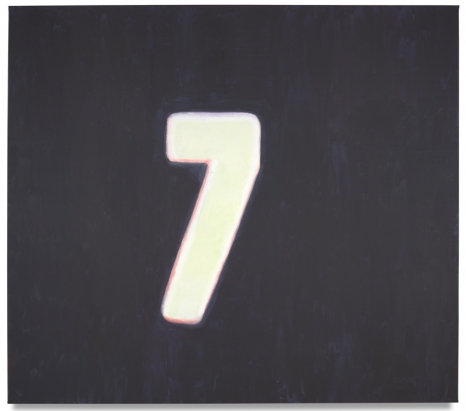 Luc Tuymans, Numbers (Seven), 2020 , Zeno X Gallery