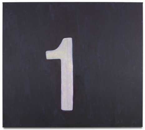 Luc Tuymans, Numbers (One), 2020 , Zeno X Gallery