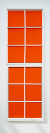 Fredrik Værslev , Fenstermalerei #16, 2019 , The Modern Institute