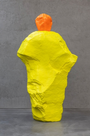 Ugo Rondinone, orange yellow nun, 2021 , Gladstone Gallery