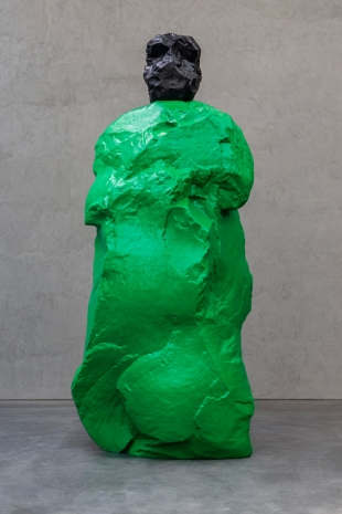 Ugo Rondinone, black green monk, 2021 , Gladstone Gallery