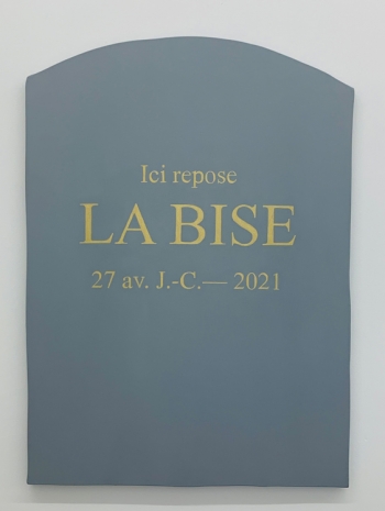 Diane Rivoire, La Bise, 2021  , Galerie Joy de Rouvre