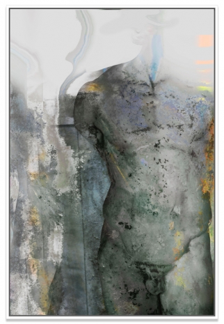 James Welling , Torso of a youth, 2019 , Regen Projects