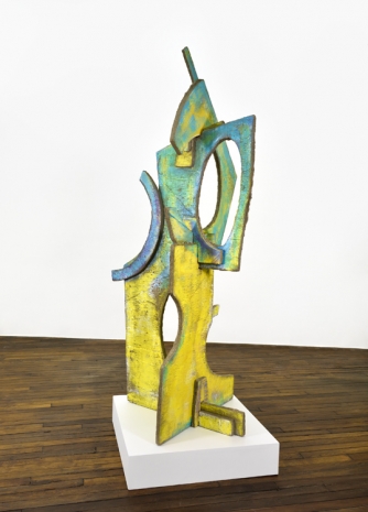Benjamin Sabatier, Home Work (yellow, blue & purple), 2021, Galerie Thomas Bernard - Cortex Athletico