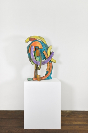 Benjamin Sabatier, Home Work (blue, purple, yellow, red & green), 2021, Galerie Thomas Bernard - Cortex Athletico