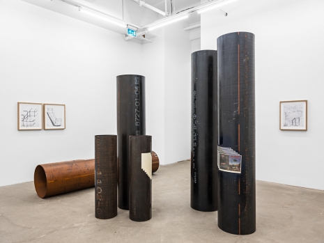 Matias Faldbakken , Overlap Sculptures (Steel Pipe), 2016 , STANDARD (OSLO)