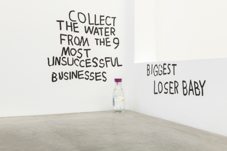 Karl Holmqvist, Untitled (COLLECT WATER), 2021 , Galerie Neu