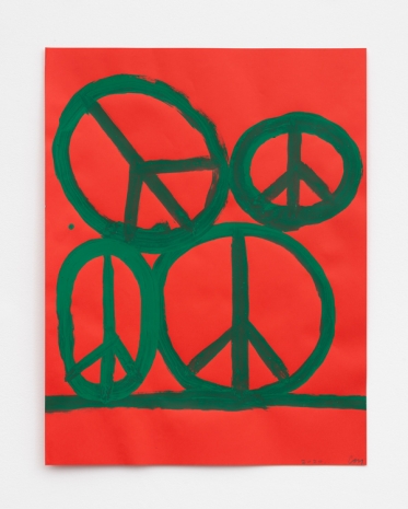 Chris Martin, Peace, 2020 , rodolphe janssen