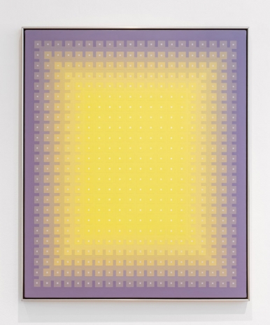 Julian Stanczak , Gaining Yellow, 1987 , The Mayor Gallery